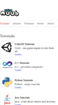 Mobile Screenshot of noobtuts.com